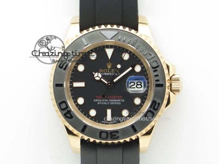 40mm 5GF Best Green Dial White Edition Submariner Strap White Ceramic Rubber SA3135 on 0209